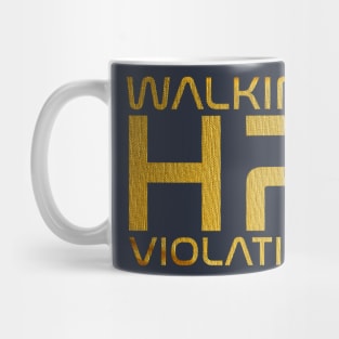 Hr Manager // Walking HR Violation Gold Mug